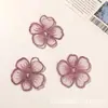Patches de Flores de Renda Bordada em Organza Vintage Patches para Roupas DIY Apliques para Bolsas, Sapatos e Chapéus Acessórios Decorativos