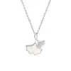 Collar de Plata de Ley 925 con Hoja de Ginkgo de Tres Hojas para Mujer, Cadena de Clavícula de Lujo Ligero de Gama Alta, Colgante de Hoja de Ginkgo con Diseño de Nicho de Instagram