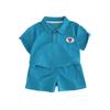 Traje de Manga Corta para Niños Algodón Puro Niños Casual Bebé Verano Ropa Infantil Niñas Shorts Ropa de Bebé Ropa de Verano Mayoreo