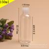 Botella de plástico PET con tapa de mariposa, 10-300 ml, para loción cosmética, para pesca, medicina pequeña