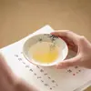 Juego de Té Kung Fu de Cerámica para el Hogar de Bambú Caballero de Tinta Pintado a Mano Taza de Té Maestra Taza de Té Personal