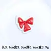 Gato de Color Rojo Brillante Contrastante Materiales para Manualidades Carcasa de Teléfono Móvil de Dibujos Animados Accesorios de Resina Pasador Hecho a Mano Diadema Joyería Venta al por Mayor