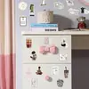 50 Pegatinas de Graffiti Estilo 'Clean Girl' para Decorar Guitarra Cuaderno Maleta DIY Impermeables Venta al por mayor Transfronteriza