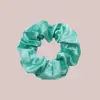 Scrunchies de tecido acetinado de 40 cores, transfronteiriços europeus e americanos, elásticos de cabelo Amazon, faixas elásticas, acessórios de cabelo da moda