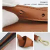 Novos Acessórios para Bolsa Alça Preta Couro de Vaca Alça de Bolsa Portátil de Ombro Cor Sólida Bolsa Alça Larga para Ombro Versátil Multicor Bolsa