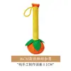 Martelo de Desejos em Forma de Caqui Feito à Mão com Artemísia para o Festival Qixi, Caixa de Presente, Martelo para Bater, Lembrança, Presente para o Dia do Professor, Martelo da Saúde