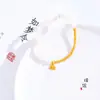 Esmaltado durante mucho tiempo no se decolora Oro de Vietnam accesorios diy colgante de elefante esmaltado pulsera Perla auspicioso