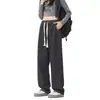 Nuevos jeans asiáticos del sudeste para mujer para comercio electrónico transfronterizo, ropa urbana casual de corte holgado, pantalones largos versátiles para ir al trabajo, al por mayor en stock, modernos