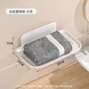 Estante de almacenamiento plegable de pared para inodoro, inodoro de sentadilla, teléfono móvil, estante de almacenamiento para dormitorio sin taladro, estante para decodificador, baño