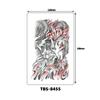 Inglês pequeno braço completo tatuagem dark wolf head letter tatuagem impermeável suor fábrica atacado carta grande imagem braço flor