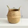Maceta Nórdica Cesta de Flores Cesta de Paja Tejida Cesta de Bambú Cesta Tejida Bambú Tejido Higuera de Hojas de Violín Planta en Maceta Mimbre Maceta para Bonsái Otro