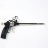 Pistola de Espuma al por Mayor Acero Inoxidable Mango Negro Rociador Decoración de Puertas y Ventanas Calafateo Sin Limpieza Herramienta Auxiliar Pistola de Pegamento de Plástico