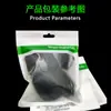 Bolsa de Embalaje para Cable de Datos con Lema Hecho en China Bolsa de Plástico Verde Lista para Usar Bolsa con Cierre Zip para Cables Venta al por Mayor