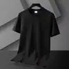 Fabricante Direto Camiseta Masculina de Manga Curta, Unissex Verão Tendência Simples Versátil Branco Solta Roupas, Camiseta Cor Sólida Moda