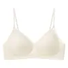 Ropa interior sin espalda para mujer con poco busto, Push-up, Muestra la espalda, Espalda cruzada, Alta calidad, Con tiras, Sin varillas, Sujetador transpirable