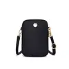 Bolsa Transfronteriza para Teléfono Móvil Cruzada para Mujer 2025 Nueva Mini Bolsa para Caminar Bolsa de Tela para Teléfono Móvil Cartera de Monedas Vertical de Verano