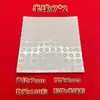 Partícula Anticolisão de Silicone Amortecedor de Maçaneta de Porta Auto-Adesivo Reversível Gaxeta Adesiva Silenciador de Porta de Armário Pés de Silicone para Mesa e Cadeira