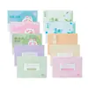 Lamera LMLTOP Papel Absorvente de Oleosidade Facial Pacote com 80 Folhas SY008 Portátil Retrátil Dupla Face Camurça Fragrância Sucção