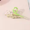 Pinza de Oreja de Trigo de Alta Gama, Elegante y Elegante, Pinza para el Cabello para la Parte Trasera de la Cabeza, Accesorio para el Cabello, Pinza de Tiburón Grande, Nuevo Estilo 2023