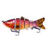 Nuevo Cebo Señuelo Multisección 10cm 18g Realista Set Multisección Señuelo de 6 Secciones para Pesca Marítima Transfronteriza