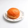 PU tacto simulación pan falso bolsa redonda pequeña bollos al vapor hamburguesa desayuno gabinete modelo de exhibición de alimentos al por mayor