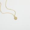 Collar minimalista de la serie Guanyin de venta caliente transfronteriza, colgante distintivo exquisito, cadena para clavícula, nicho versátil, joyería para mujer