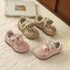 Tênis de Treino da Moda para Meninas, Sapatos de Princesa para Crianças, Novos Sapatos Casuais com Solado Macio para Meninas Primavera e Outono 2026, Tênis para Crianças Pequenas