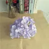 Cabeza de Hortensia Simulada de Fabricante Flor de Seda Flor Artificial Pétalos de Hortensia Decoración de Boda Ramo Flores Hechas a Mano DIY