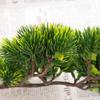 Planta Verde Pino de Belleza Simulada Ramas de Pino Tuya Hojas Decorativas Agujas de Pino Hojas de Pino Ciprés Decoración de Árbol Muerto para Acuario Piñas Pequeñas