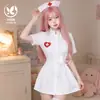 Paixão Floral Mar Sexy Lingerie Role Play Puro Desejo Uniforme de Enfermeira Doce Tentação Conjunto Paixão para Mulheres A117
