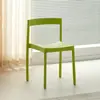 Sillas de Plástico Apilables, Sillas de Comedor de Plástico para Uso en Interiores y Exteriores, Sillas de Respaldo de Lujo Ligero, Sillas Lgf para Recepción y Negociación, Sillas de Comedor