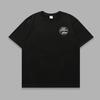 Japonês retro pesado ameikaji 320g lavado pescoço redondo solto tanque dos desenhos animados marca de moda masculina e feminina manga curta t-shirt