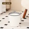 Lixeiras Grandes de Alta Capacidade para Venda por Atacado para Uso Doméstico Sem Tampas, com Anéis de Fixação, para Cozinha, Banheiro, Sala de Estar, Quarto de Estudante, Lixeiras Listradas