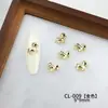 Accesorios para Uñas con Zirconia del Año del Caballo 2026 Nuevos Lindos Ponis del Zodiaco Rojo Aleación Pedrería Decoraciones de Uñas Portátiles para DIY