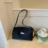 Bolso de hombro estilo ins japonés, simple y casual, alto valor estético, bolsa tipo albóndiga de gran capacidad, adecuado para estudiantes universitarios para la clase y el transporte, bolso cruzado