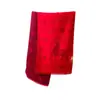 Lenço Vermelho para Reunião Anual com Logo Impresso, Bordado do Ano do Cavalo, Lenço Vermelho de Presente para o Ano de Nascimento, Conjunto de Caixa de Presente Vermelha Chinesa