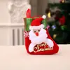 Meias de Natal, Sacolas de Presente de Natal, Meias Pequenas de Natal, Enfeites de Árvore de Natal, Itens Decorativos, Meias de Juta