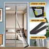 Cortina de Puerta para Aire Acondicionado Personalizada, Cortina Bloqueadora de Viento Frío, Cortina de Plástico Transparente para Salida de Cocina, Hogar