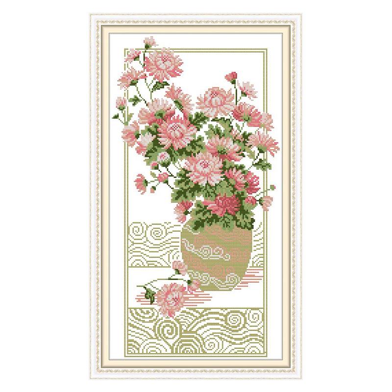 H861-03900 雅致菊花 124×235白