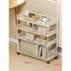 Estante de Mesa para Livros Estante de Mesa Multicamadas para Escritório Estante Pequena Simples para Janela de Sacada Armazenamento Pequeno Armário
