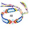 Popular en Europa y América: Pulseras Tejidas Arcoíris Hechas a Mano en Estilo Étnico Nepalí, Venta al por Mayor de Joyería