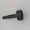 Máquina de empaque semiautomática/totalmente automática de doble motor con rodillo de presión de alimentación y retorno de rueda de goma roja de 39.5/41/60/80 mm