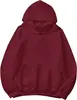 Sudadera con capucha y mangas raglán para hombre y mujer, color liso, dibujo de fábrica, moderna, casual y versátil