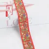 Cinta Jacquard Exquisita de Capullo de Flor de 3 cm Decoración de Ventana Textil para el Hogar Decoración de Ropa Accesorios de Encaje Hechos a Mano DIY G3509
