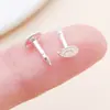Fivela de Borboleta de Ferro Fivela de Cabeça Plana Broche Fivela Reserva Fivela Traseira Insígnia Pin de Cavalo Insígnia de Cavalo Joias DIY Feitas à Mão Acessórios