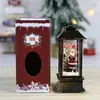 Adornos de Decoración Navideña, Luces, Copos de Nieve, Decoraciones para Fiestas de Santa Claus, Regalos de Navidad, Pequeñas Linternas de Viento