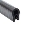 Tira de Sellado en Forma de U Borde de Goma Tira Anticolisión Tira Antirrayaduras Producto de Sellado Tira Decorativa para Borde de Carrocería en Forma de U