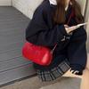 Bolsa para Mujer 2026 Coreana Ins Nicho Simple Retro Versátil Bolso de Mano Bolsa Pequeña de Guisante para Viajes Diarios Bolso de Hombro Cruzado