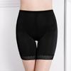 Ropa interior de cintura alta extra grande sin costuras de seda de hielo de Three Rabbit Beauty para mujer, pantalones de seguridad que contraen el vientre, leggings antiexposición