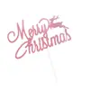 Nuevas Decoraciones Navideñas: Decoraciones para Pastel de Navidad Brillantes Doradas y Verdes, Fabricante de Suministros para Decoración de Fiestas